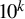 10 Superscript k