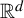 double struck upper R Superscript d