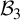 upper B 3