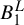 upper B 1 Superscript upper L