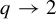 q right arrow 2