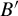 upper B prime
