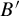 upper B prime