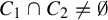 upper C 1 intersection upper C 2 not equals backslash emptyset