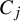 upper C Subscript j
