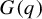 upper G left parenthesis q right parenthesis