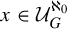 x element of upper U Subscript upper G Superscript normal first transfinite cardinal 0