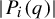 StartAbsoluteValue upper P Subscript i Baseline left parenthesis q right parenthesis EndAbsoluteValue