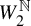 upper W 2 Superscript double struck upper N