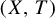 left parenthesis upper X comma upper T right parenthesis