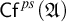 backslash operatorname upper C f Superscript p s Baseline left parenthesis German upper A right parenthesis