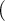 left parenthesis