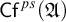 backslash operatorname upper C f Superscript p s Baseline left parenthesis German upper A right parenthesis