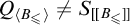 upper Q Subscript left angle bracket upper B Sub Subscript less than or slanted equals Subscript right angle bracket Baseline not equals upper S Subscript upper B Sub Subscript less than or slanted equals Subscript right bracket right bracket