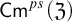 backslash operatorname upper C m Superscript p s Baseline left parenthesis German upper Z right parenthesis