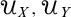 upper U Subscript upper X Baseline comma upper U Subscript upper Y Baseline