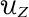 upper U Subscript upper Z
