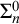 upper Sigma Subscript n Superscript 0
