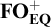 upper F upper O Subscript upper E upper Q Superscript plus