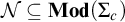 script upper N subset of or equal to upper M o d left parenthesis upper Sigma Subscript c Baseline right parenthesis