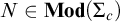 upper N element of upper M o d left parenthesis upper Sigma Subscript c Baseline right parenthesis