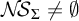 upper N backslash exclamation mark upper S Subscript upper Sigma Baseline not equals backslash emptyset