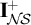 bold upper I Subscript upper N backslash exclamation mark upper S Superscript plus
