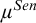 mu Superscript upper S e n