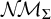 upper N backslash exclamation mark upper M Subscript upper Sigma