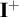 bold upper I Superscript plus