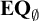 upper E upper Q Subscript backslash emptyset