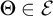 upper Theta element of script upper E