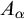 upper A Subscript alpha