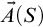 ⃑ upper A left parenthesis upper S right parenthesis