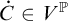 ̇ upper C element of upper V Superscript double struck upper P