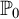 upper P 0