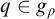 q element of g Subscript rho