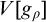 upper V g Subscript rho
