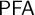 backslash textsf upper P upper F upper A