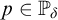 p element of upper P Subscript delta