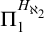 upper Pi 1 Superscript upper H Super Subscript normal first transfinite cardinal 2