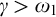 gamma greater than omega 1