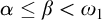 alpha less than or equals beta less than omega 1