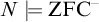 upper N models upper Z upper F upper C Superscript minus