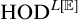 upper H upper O upper D Superscript upper L double struck upper E