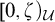 left bracket 0 comma zeta right parenthesis Subscript script upper U