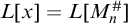 upper L x equals upper L upper M Subscript n Superscript number sign