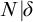 upper N vertical bar delta