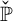 ̌ double struck upper P