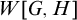 upper W upper G comma upper H